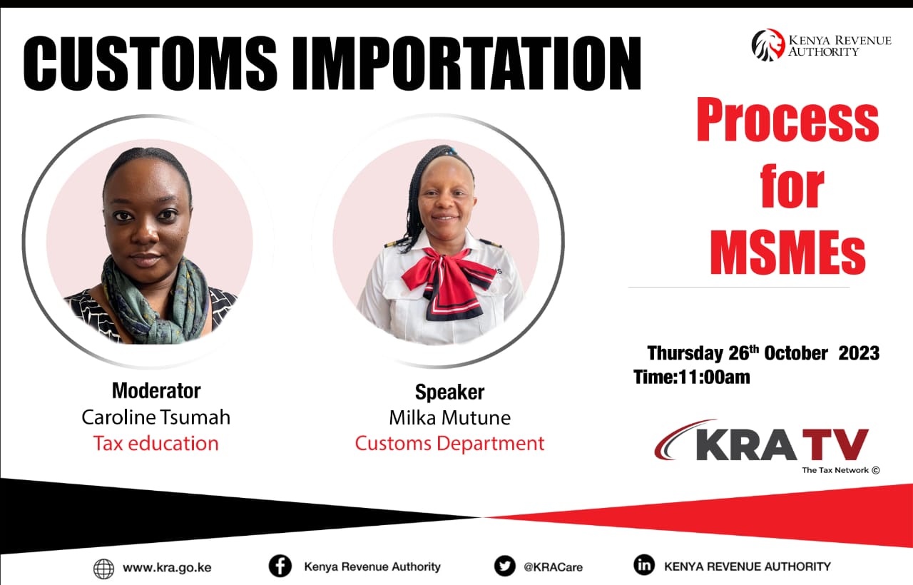 Customs Importation - Process for MSMEs