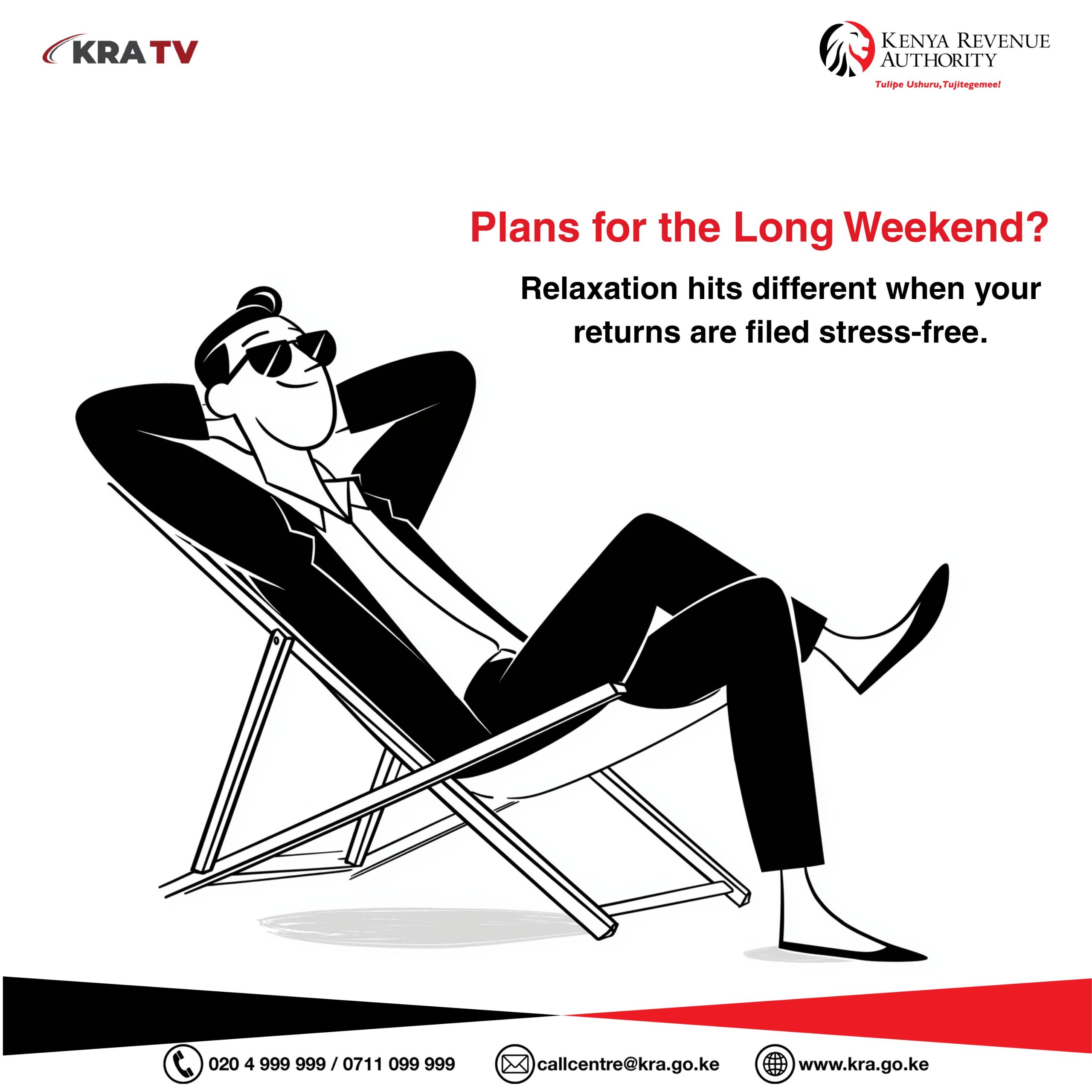 TGIF But kwanza… file your tax return!